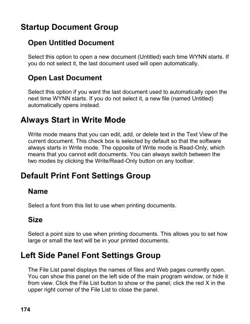 WYNN 7.0 User Guide - Freedom Scientific