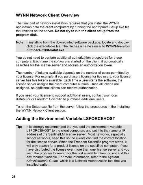 WYNN 7.0 User Guide - Freedom Scientific