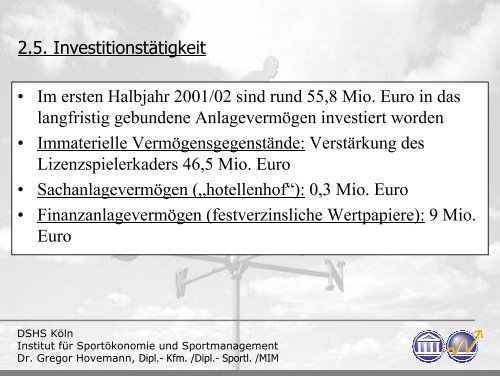 Bedingungen und Perspektiven von Börsengängen im Profisport im ...