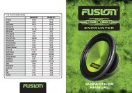 Product Manual - Fusion