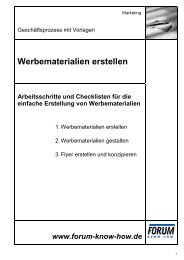 Werbematerialien erstellen