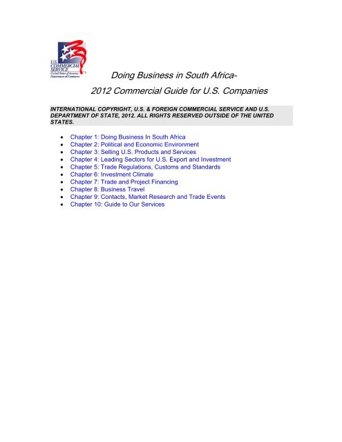 South Africa - International Franchise Association