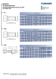 Technische Details als PDF-Dokument - Forkardt