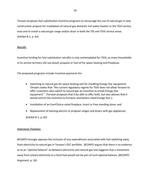 FEI-FEVI 2010 EEC Report filed March 31, 2011 - FortisBC