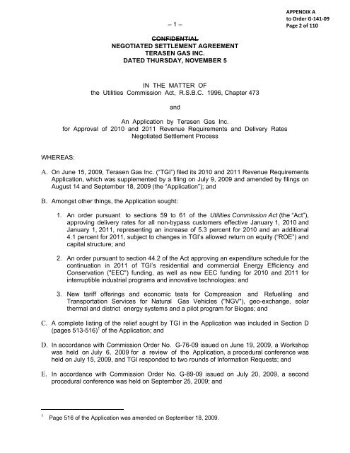 FEI-FEVI 2010 EEC Report filed March 31, 2011 - FortisBC