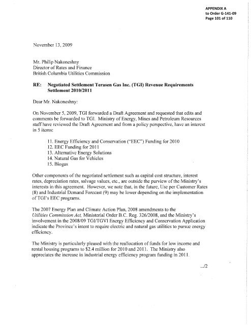 FEI-FEVI 2010 EEC Report filed March 31, 2011 - FortisBC