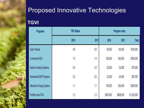 FEI-FEVI 2010 EEC Report filed March 31, 2011 - FortisBC