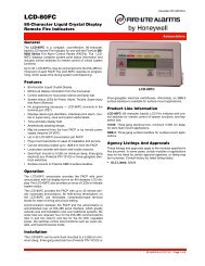 LCD-80FC - Fire-Lite Alarms