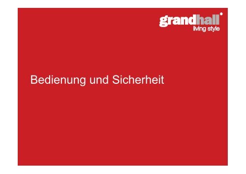 Grandhall allgemeine Grill Bedienung- und ... - Gardelino