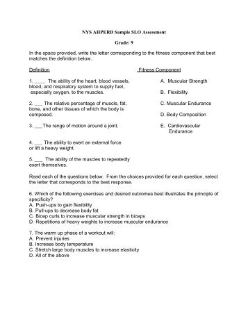 9th Grade Assessment