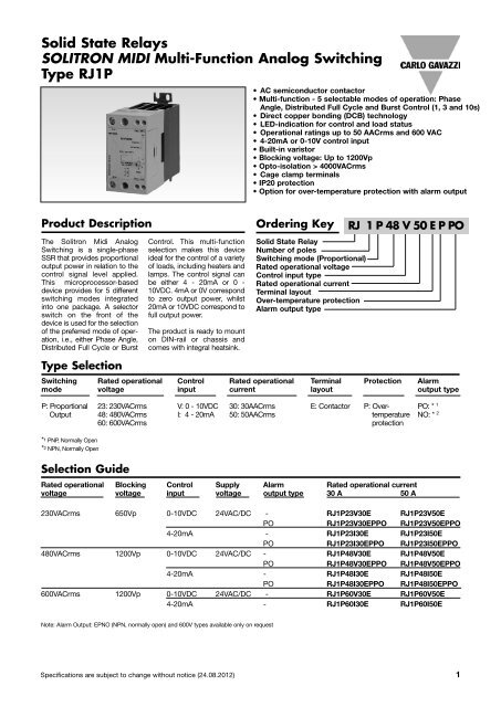 Up to 50 Amps with analogue input