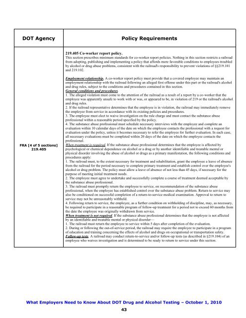 What Employers Need To Know About DOT Drug and Alcohol Testing