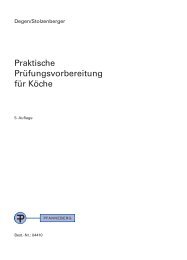 Praktische Prüfungsvorbereitung für Köche