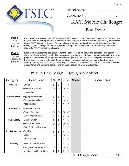 Talent Show Judges Score Sheet