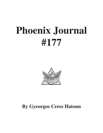 Phoenix Journal 177 - Four Winds 10