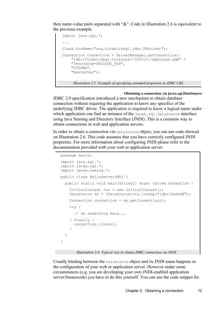 Jaybird 2.1 JDBC driver Java Programmer's Manual - Firebird