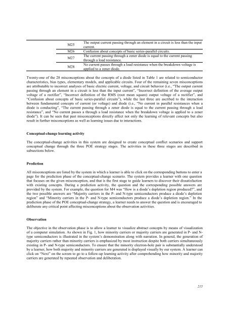 Correcting Misconceptions on Electronics: Effects of a simulation ...