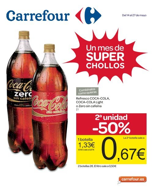 2a unidad -50% - Carrefour