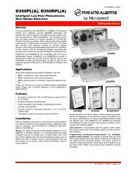 D350PL(A), D350RPL(A) - Fire-Lite Alarms