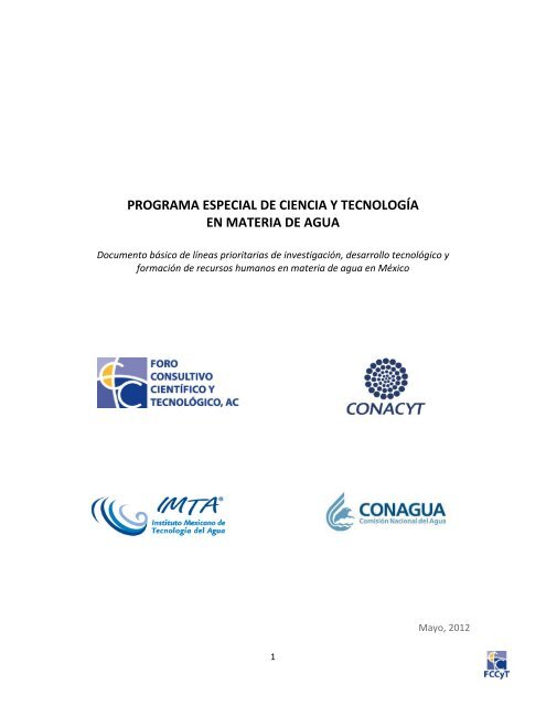 PROGRAMA ESPECIAL DE CIENCIA Y ... - Foro Consultivo
