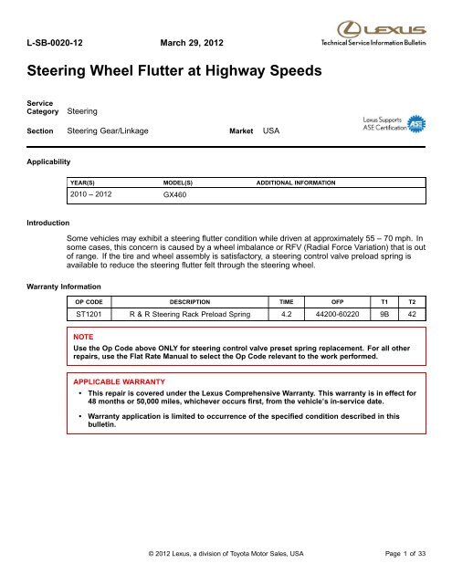 Steering Wheel Flutter At Highway Speeds Toyota Fj Cruiser Community