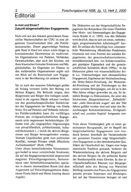 Vollversion (8.77) - Forschungsjournal Soziale Bewegungen