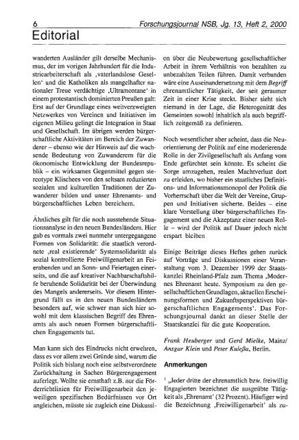 Vollversion (8.77) - Forschungsjournal Soziale Bewegungen