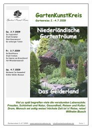 Info Gelderland - GartenKunstKreis