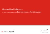 Vietnam Hotel industry…. - German Business Association