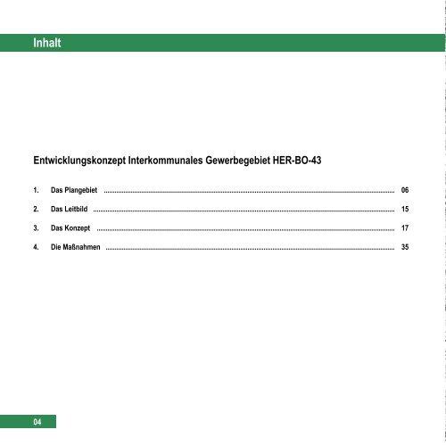 Interkommunales Gewerbegebiet HER-BO-43 - BKR Essen