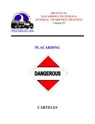 Bilingual Hazardous Materials General Awareness Training ...