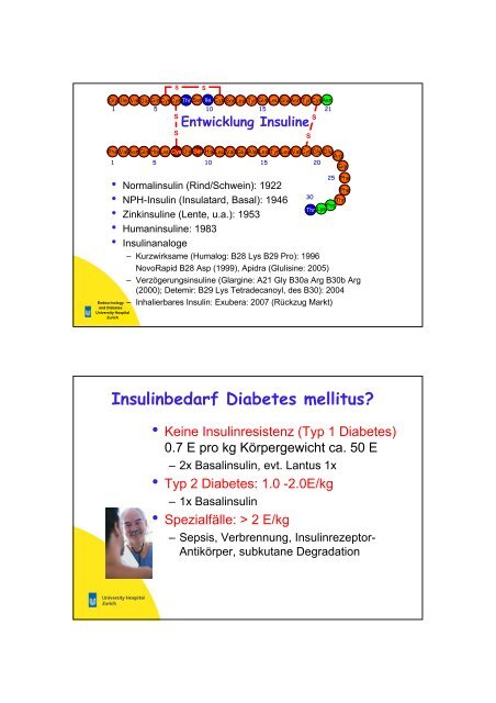 Diabetes mellitus Typ 1 - Fortbildung