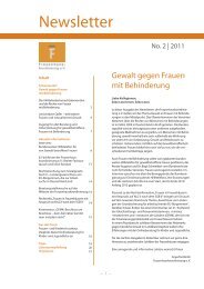 Newsletter 2/2011 - Frauenhauskoordinierung