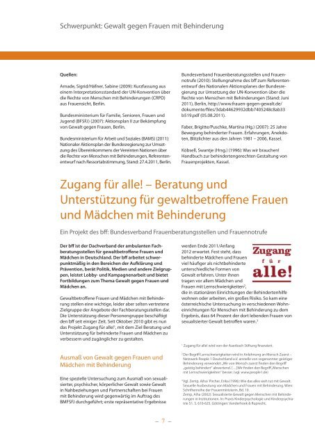 Newsletter 2/2011 - Frauenhauskoordinierung