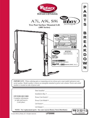 A7i, A9i, S9i - Atlantic Auto Suppliers