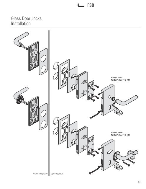 Door Pulls - FSB