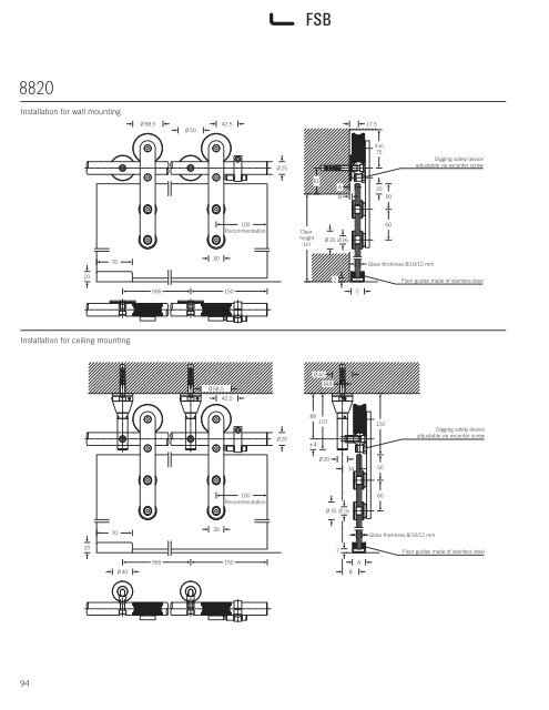 Door Pulls - FSB