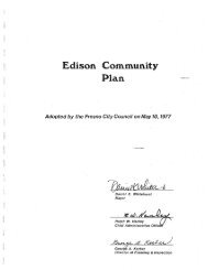 Edison Community Plan - City of Fresno