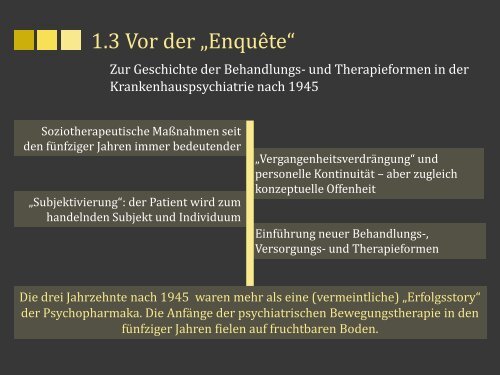 Zur Geschichte der psychiatrischen Bewegungstherapie in ...