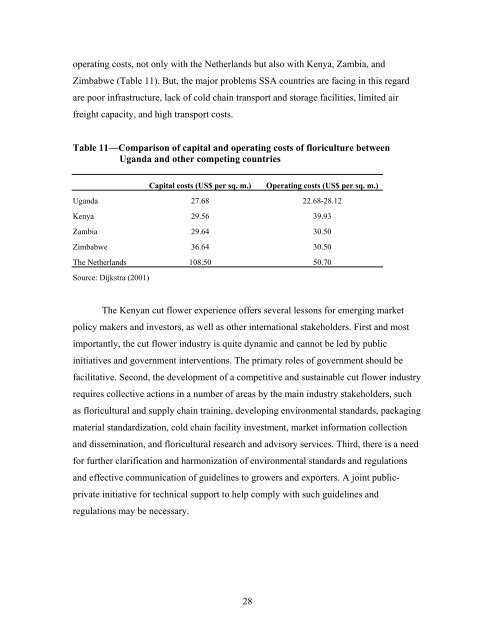 Market Opportunities for African Agriculture - International Food ...