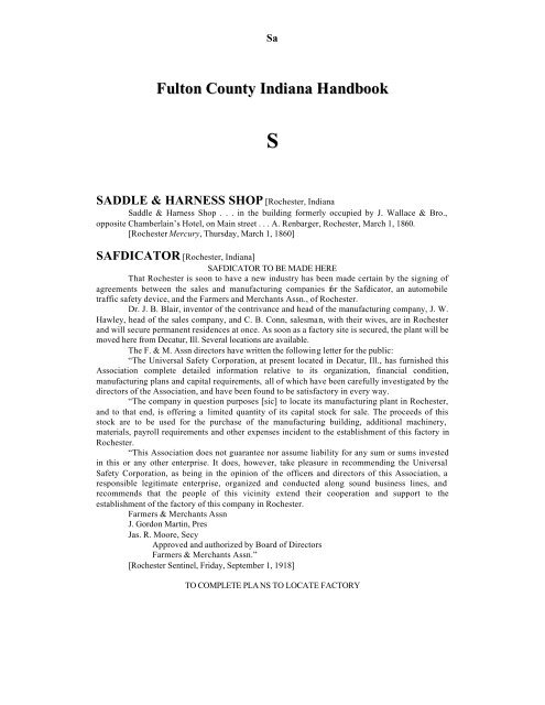 Handbook S - Fulton County Public Library