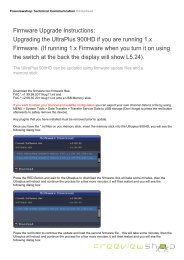 Firmware Upgrade Instructions - Freeviewshop.co.nz