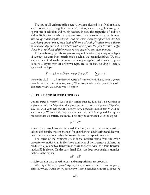 Communication Theory of Secrecy Systems - Network Research Lab