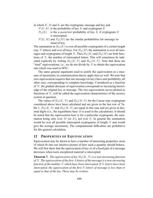 Communication Theory of Secrecy Systems - Network Research Lab