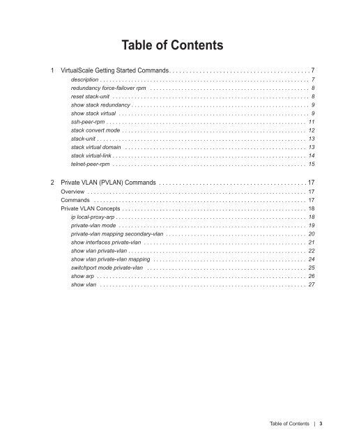 Commands - Force10 Networks