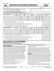 Instructions for Form FTB 3885A