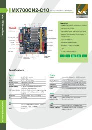 VIA® C7 1 GHz Mini ITX Main Board - Altrac
