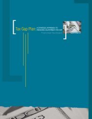 Tax Gap Plan - Franchise Tax Board - California Franchise Tax Board