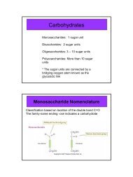 Carbohydrates