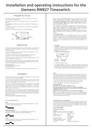 RWB27 i - Gas Appliance Guide